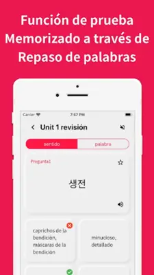 palabras coreanas android App screenshot 10