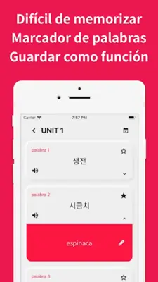 palabras coreanas android App screenshot 11