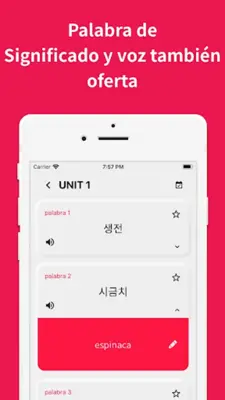 palabras coreanas android App screenshot 12