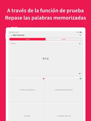 palabras coreanas android App screenshot 2