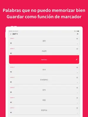 palabras coreanas android App screenshot 3